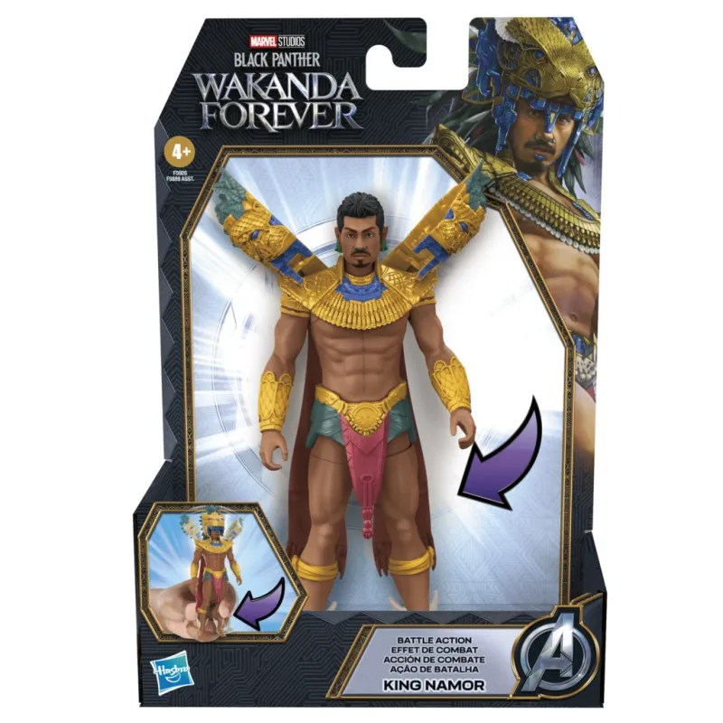 AVENGERS BLACK PANTHER Veiksmo figūrėlė, 15 cm