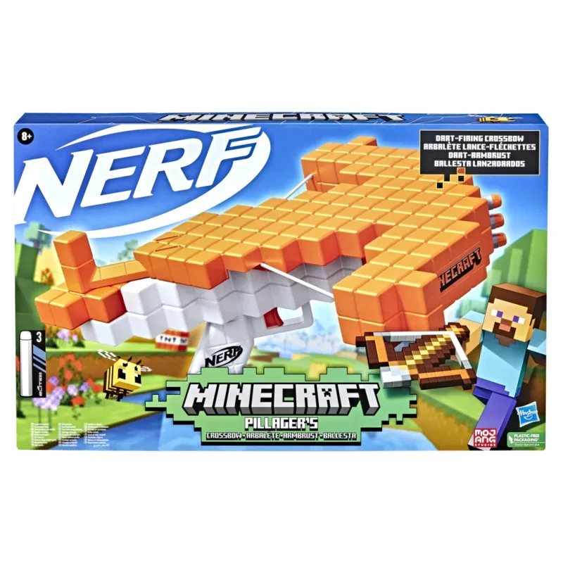 NERF Minecraft Rotaļu ierocis Pillagers arbalets