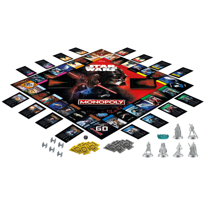 MONOPOLY Galda spēle Star Wars: Dark side ,Angļu val.,