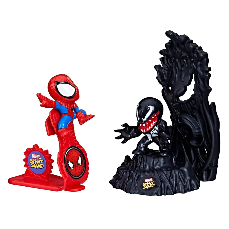 MARVEL Stunt Squad komplekts Hero Vs Villain