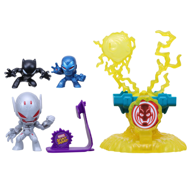 MARVEL Stunt Squad komplekts "Villain Knockdown"