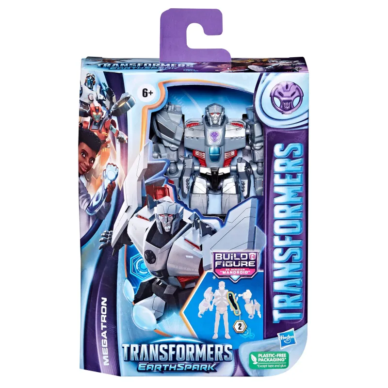 Трансформер Transformers Earthspark Figure Terran Deluxe F6231, многоцветный