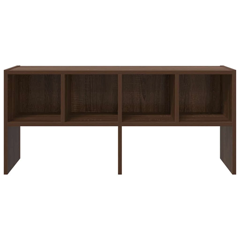 vidaXL apavu skapis saliekamas brūna ozolkoka 89,5x30x40 cm