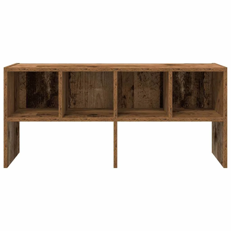 vidaXL apavu skapis saliekamas veca koka 89,5x30x40 cm