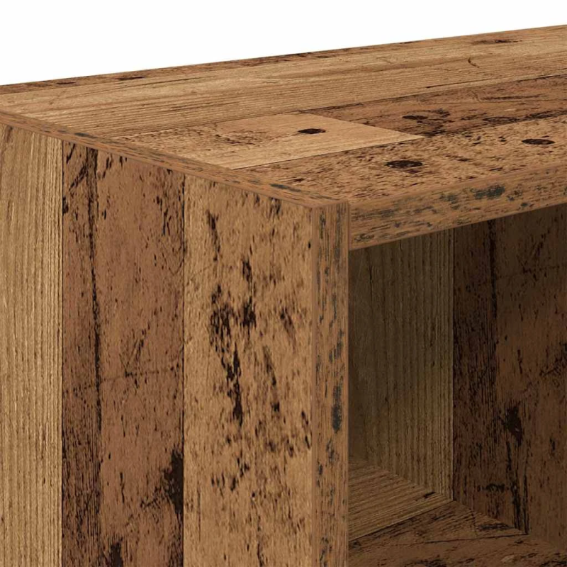 vidaXL apavu skapis saliekamas veca koka 89,5x30x40 cm