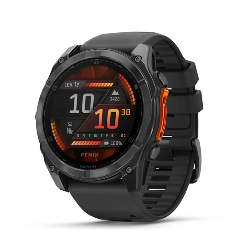 Garmin Fenix 8 51mm Slate Gray Steel - Black ,010-02905-00,