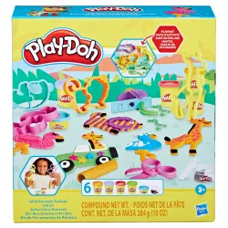 PLAY-DOH mängukomplekt Metsikud loomad