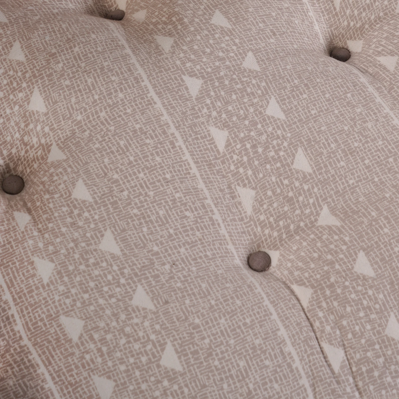 vidaXL Dīvāna spilvens Gaiši brūns 120 x 80 x 12 cm audums