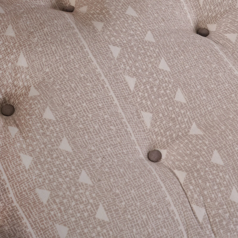 vidaXL Dīvāna spilvens Gaiši brūns 120 x 80 x 12 cm audums