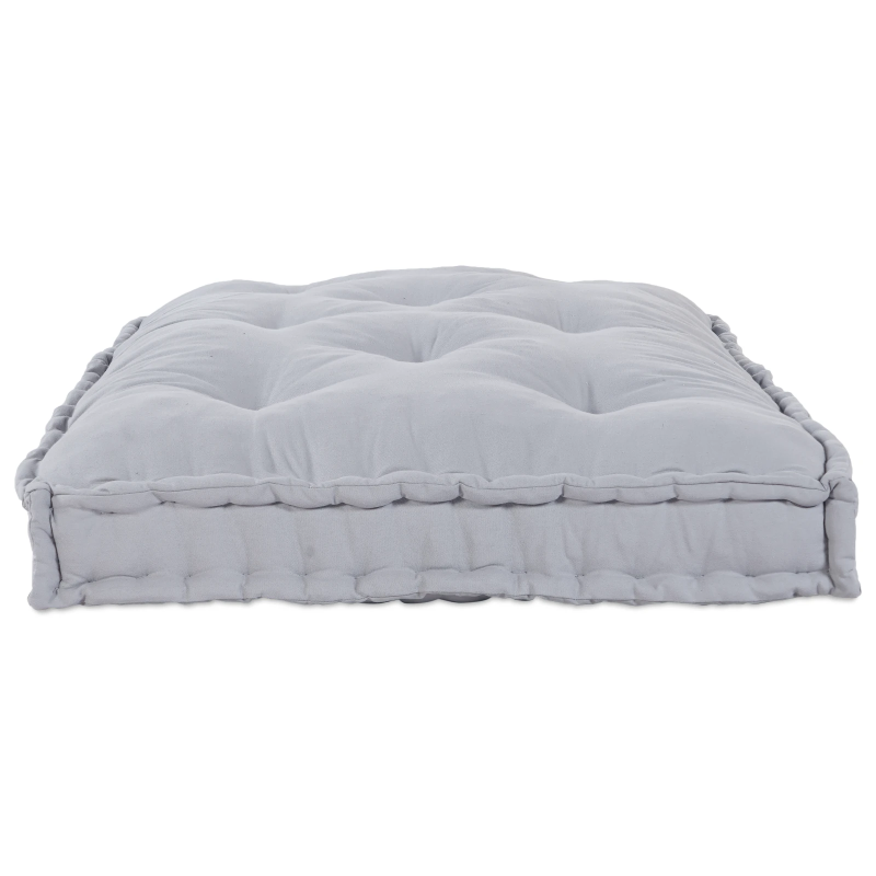 vidaXL Dīvāna spilvens Pelēka 120 x 80 x 12 cm audums