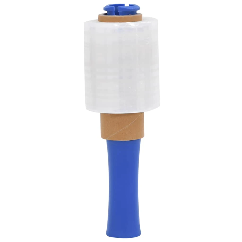 vidaXL elastīga plēve ar rokturi 10 gab. Caurspīdīga 23 µm 10cm x 150m