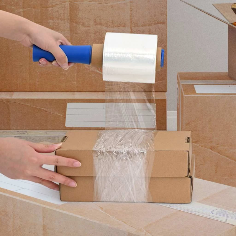 vidaXL Stretch Films 10 gab. Caurspīdīgas 23 µm 10 cm x 300 m