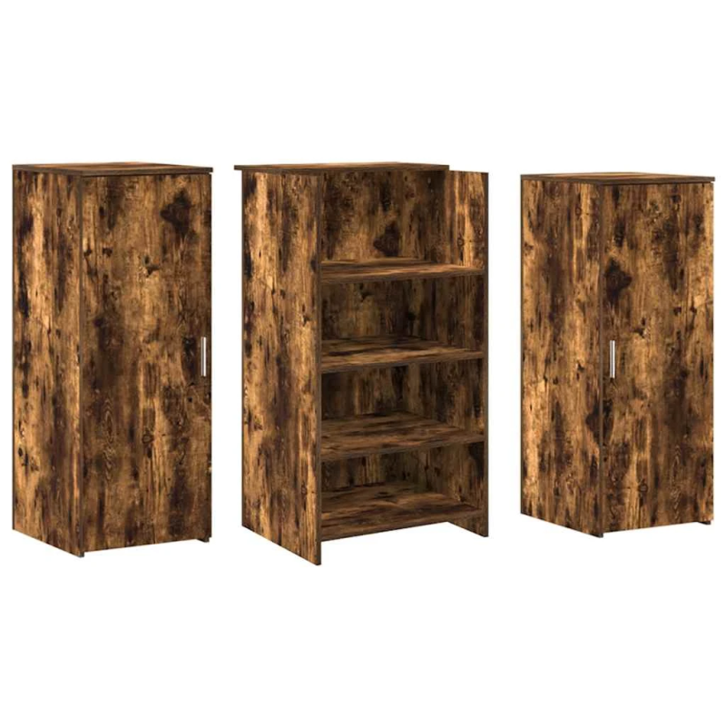 vidaXL reģistratūra, 135x50x103,5 cm, inženierijas koks