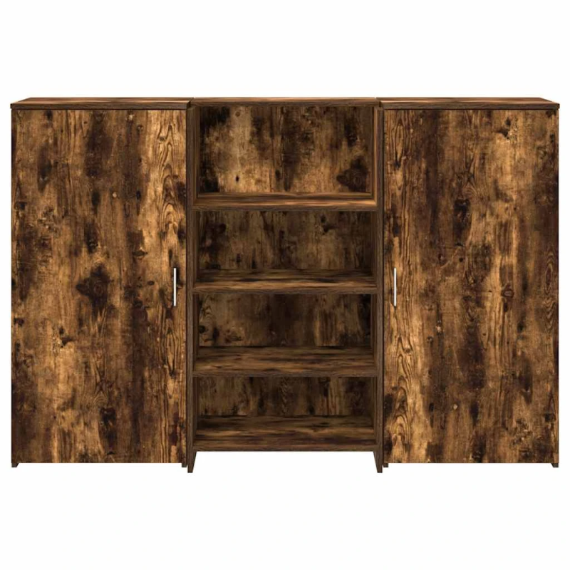 vidaXL reģistratūra, 155x50x103,5 cm, inženierijas koks