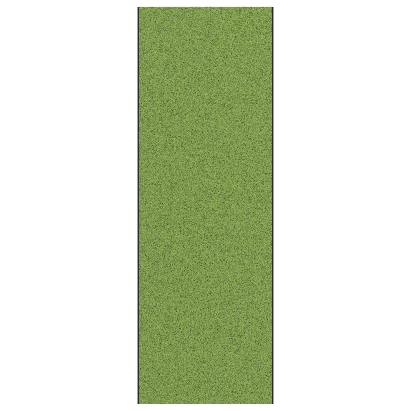 vidaXL Durvju paklājs Cits Zaļš un melns 120 x 350 cm Poliamīds un PVC