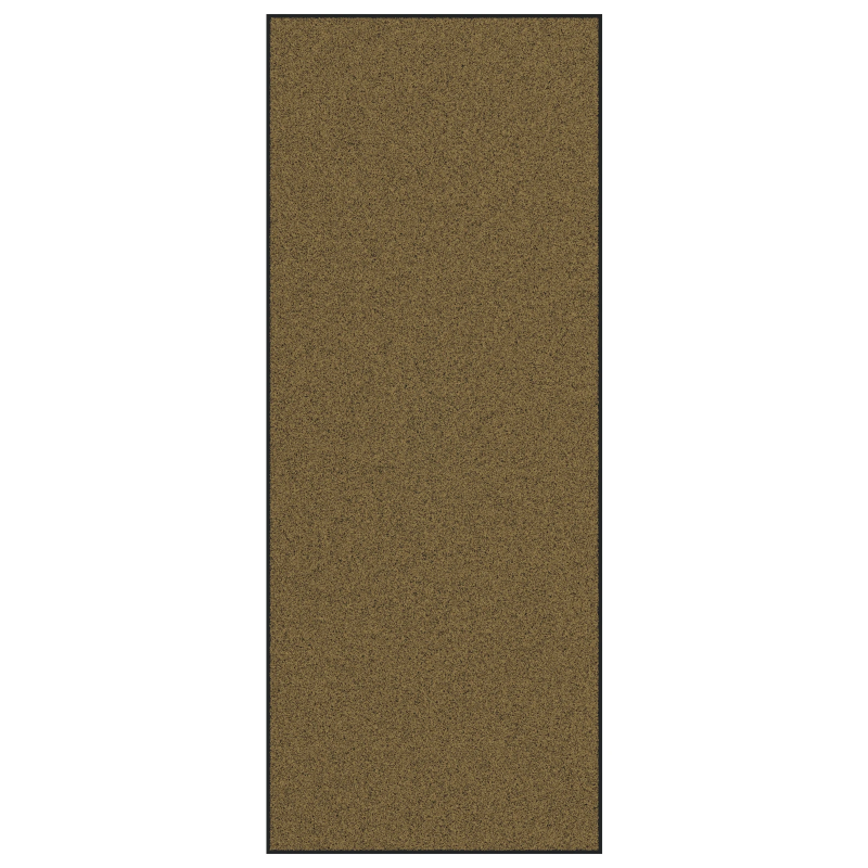 vidaXL Durvju paklājs Brūns un melns 120 x 300 cm Poliamīds un PVC