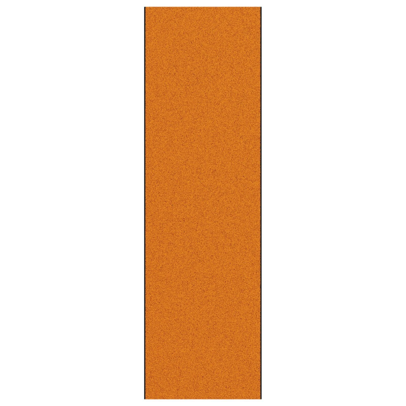 vidaXL Durvju paklājs Oranža un melna 120 x 400 cm Poliamīds un PVC