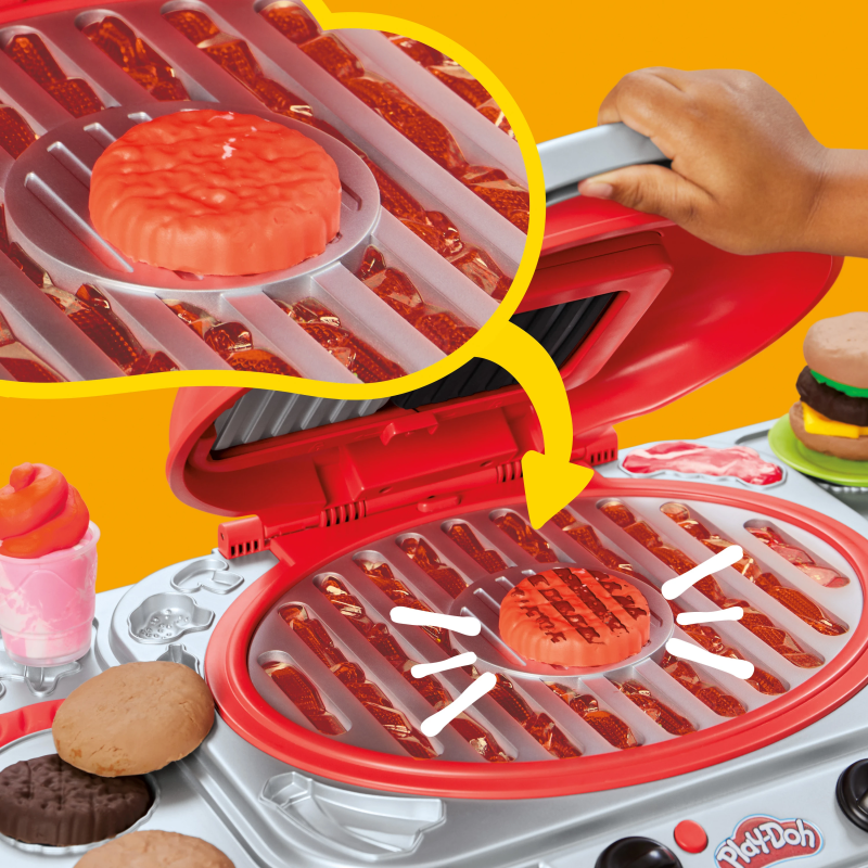 PLAY-DOH Rotaļu komplekts Sizzlin Grill