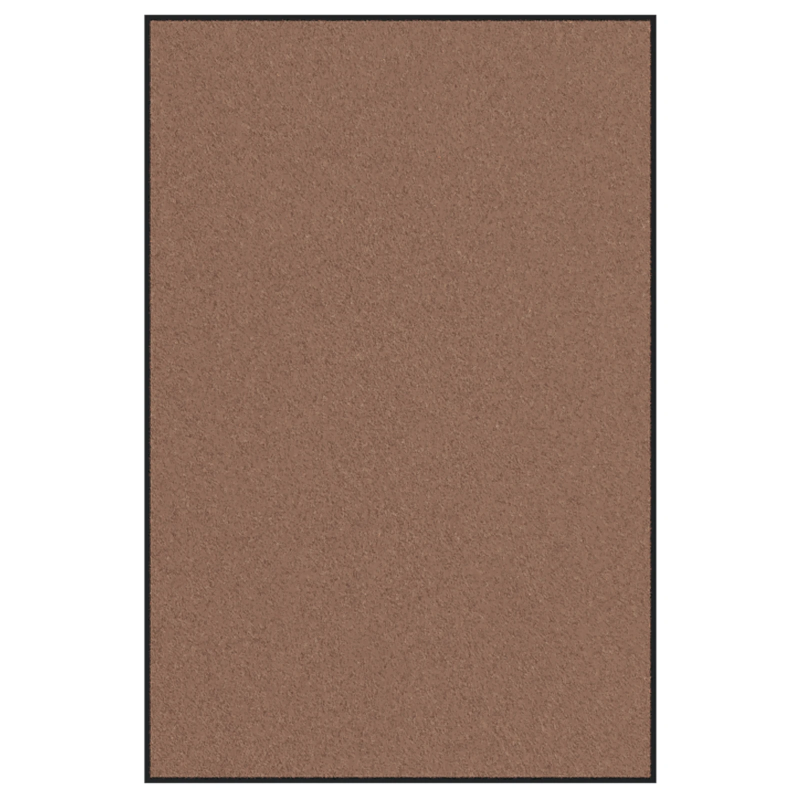 vidaXL Durvju paklājs Cits Brūns un melns 120 x 180 cm