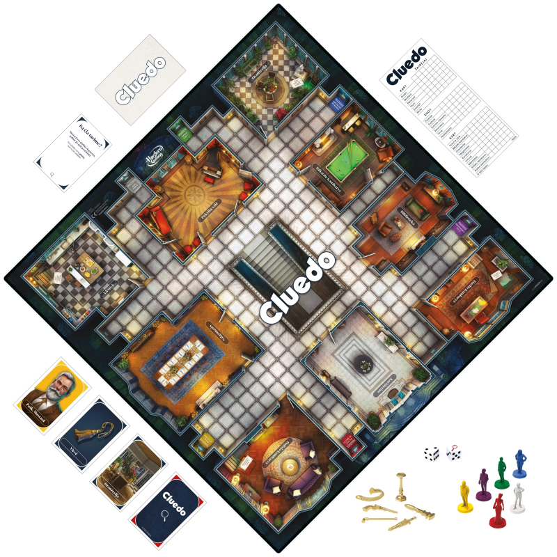CLUEDO The Classic Mystery Game ,in Lithuanian lang.,