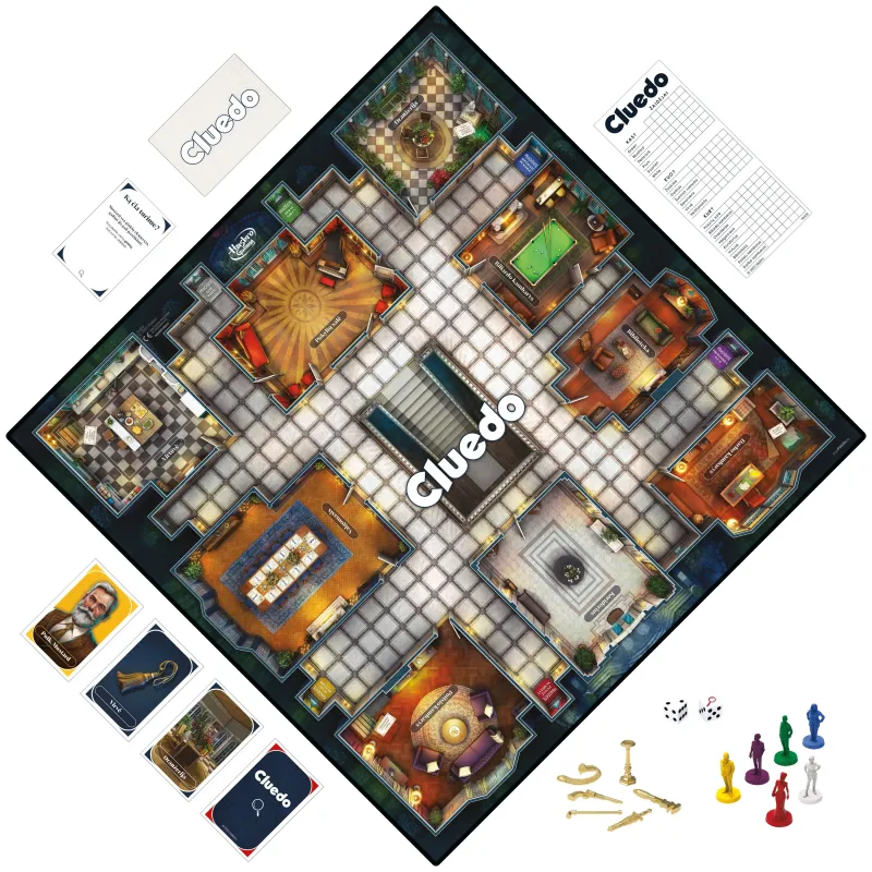 CLUEDO Klasikinis paslapčių žaidimas, lietuvių k.