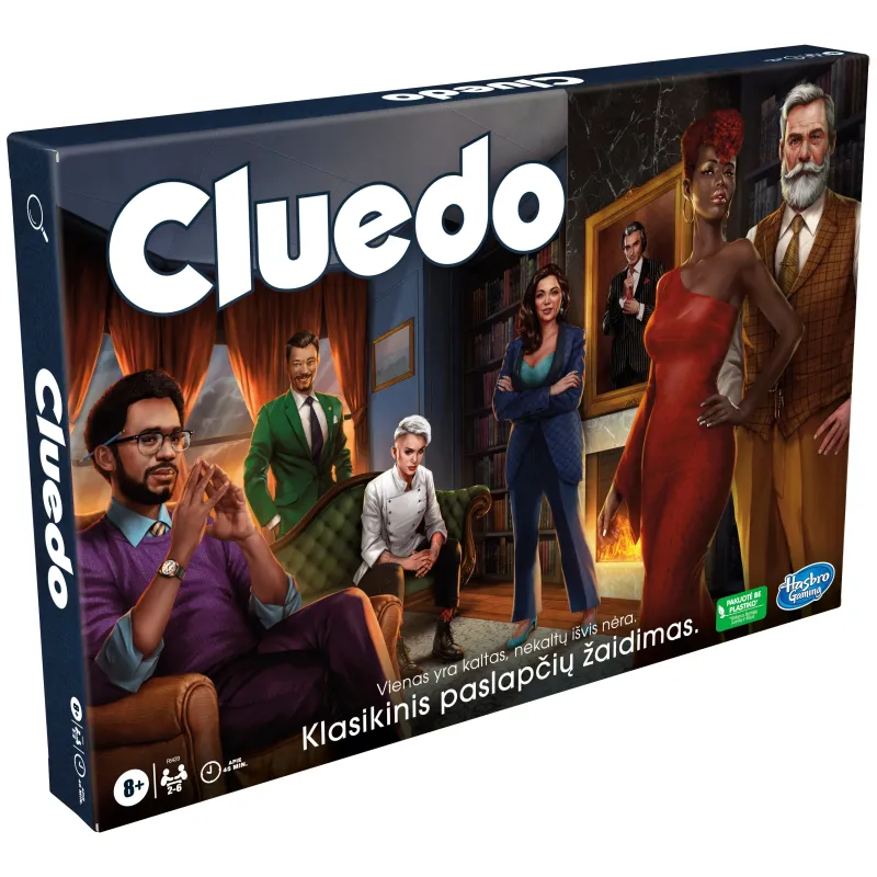 CLUEDO Klasikinis paslapčių žaidimas, lietuvių k.