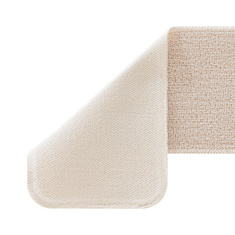 vidaXL Antislip kāpņu paklāji 15 pcs Krēmkrāsa 60 x 25 cm PP
