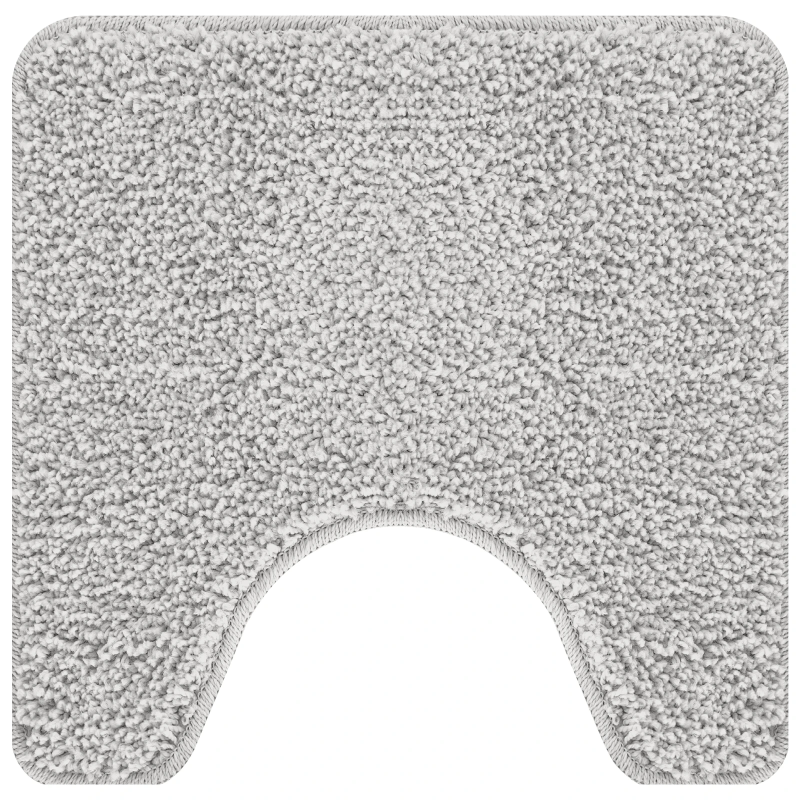 vidaXL Antislip vannas paklāju komplekts 2 pcs Pelēka PP