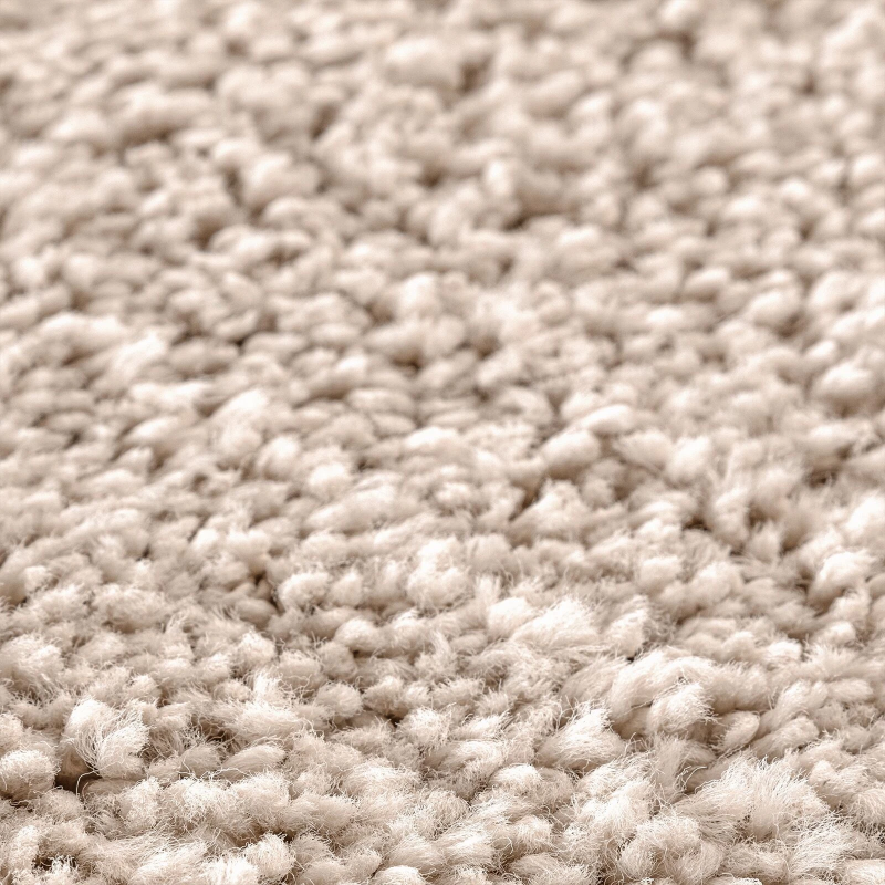 vidaXL Antislip vannas paklāju komplekts 2 pcs Krēmkrāsa PP