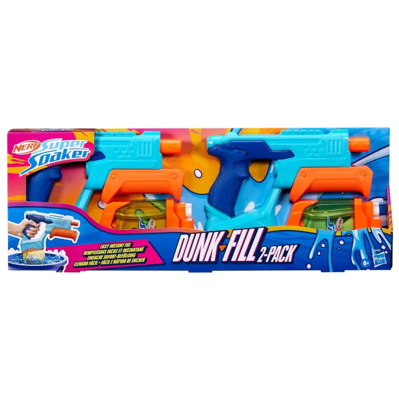 NERF SUPERSOAKER Ūdens blasteri Dunk-Fill, 2 gab.