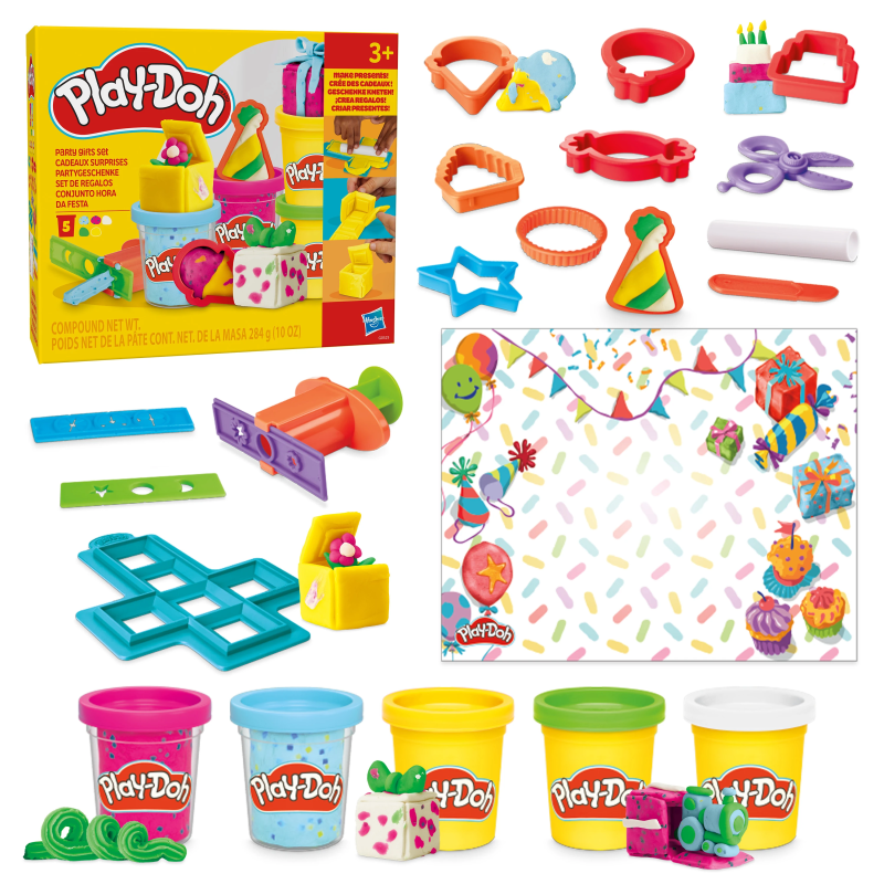 PLAY-DOH Rotaļu komplekts Dzimšanas dienas komplekts