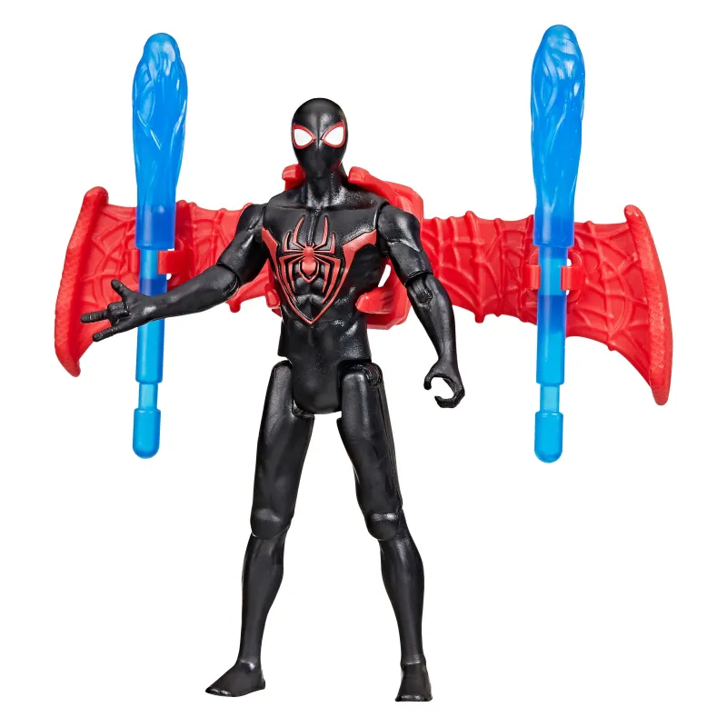 SPIDER-MAN Rotaļu komplekts auto un Miles Morales, 10 cm