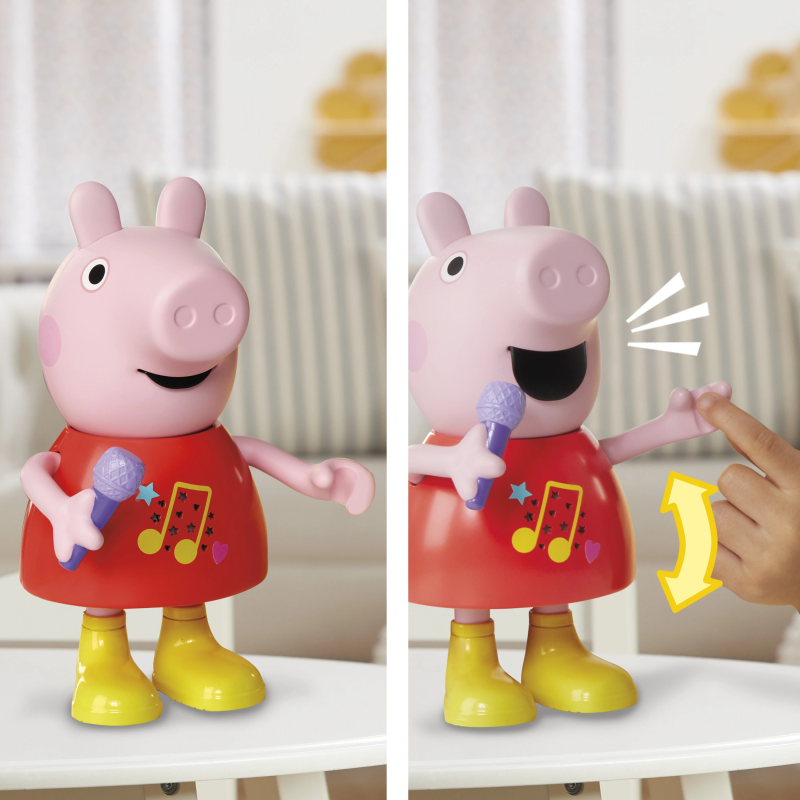 PEPPA PIG Interaktīvā rotaļlieta Runājošā un dziedošā Pepa
