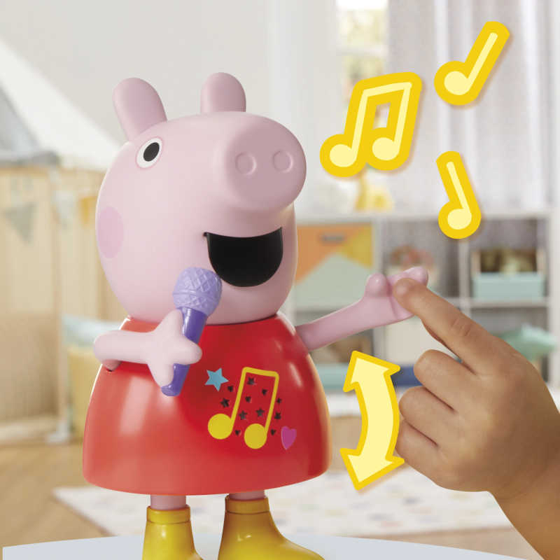 PEPPA PIG Interaktīvā rotaļlieta Runājošā un dziedošā Pepa