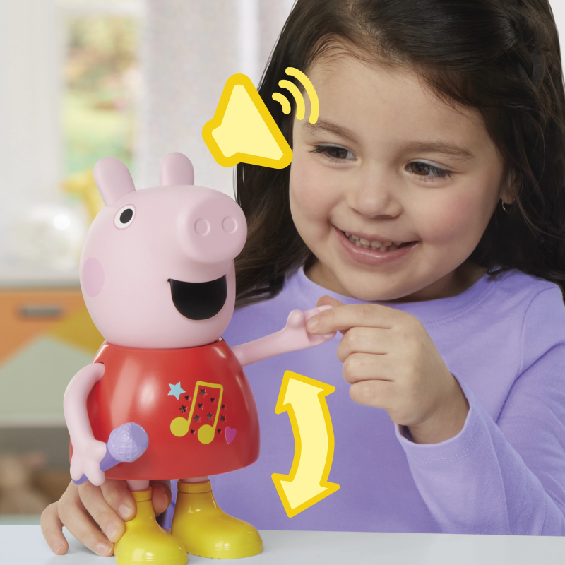 PEPPA PIG Interaktīvā rotaļlieta Runājošā un dziedošā Pepa