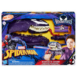 SPIDER-MAN Rotaļu komplekts Venom verse Nerf blasteris