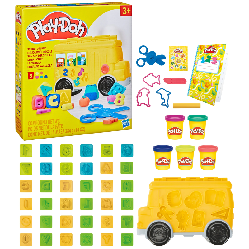 PLAY-DOH Rotaļu komplekts Jautrā skolas diena