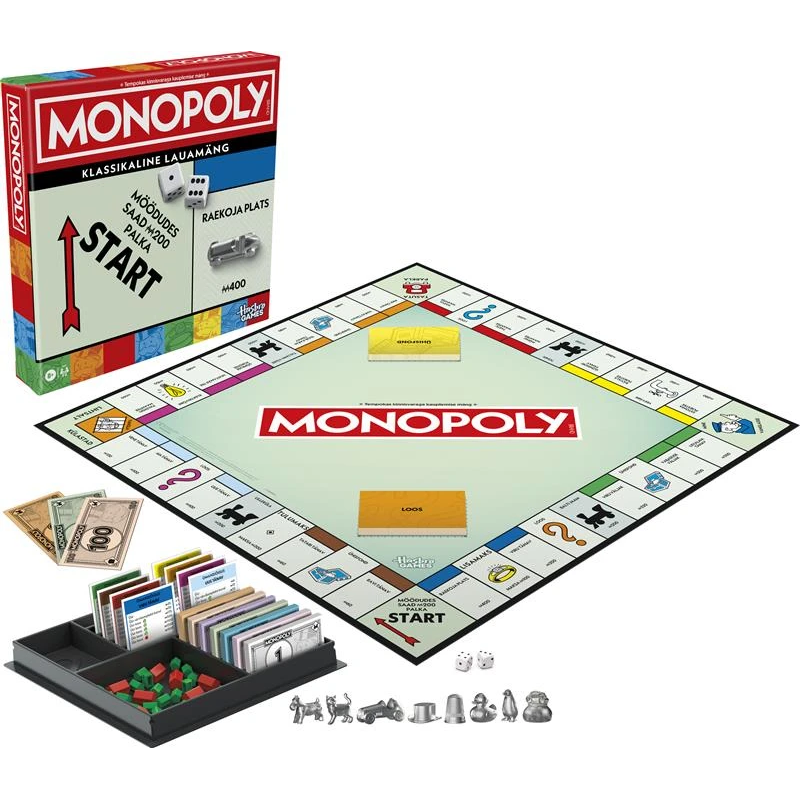 MONOPOLY Board game Classic Refresh ,In Estonian lang.,
