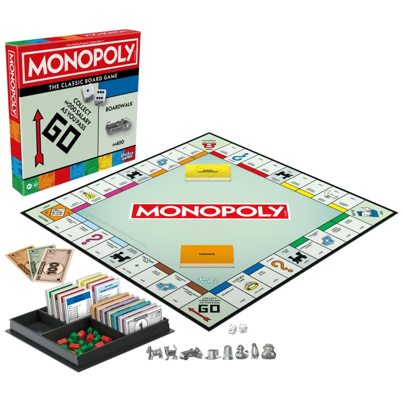 MONOPOLY Board game Classic Refresh ,In Lithuanian lang.,
