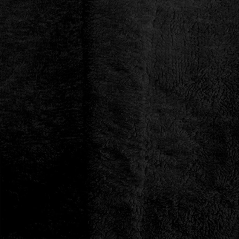 vidaXL Segas džemperis ar kapuci KINN Melna L Kokvilna