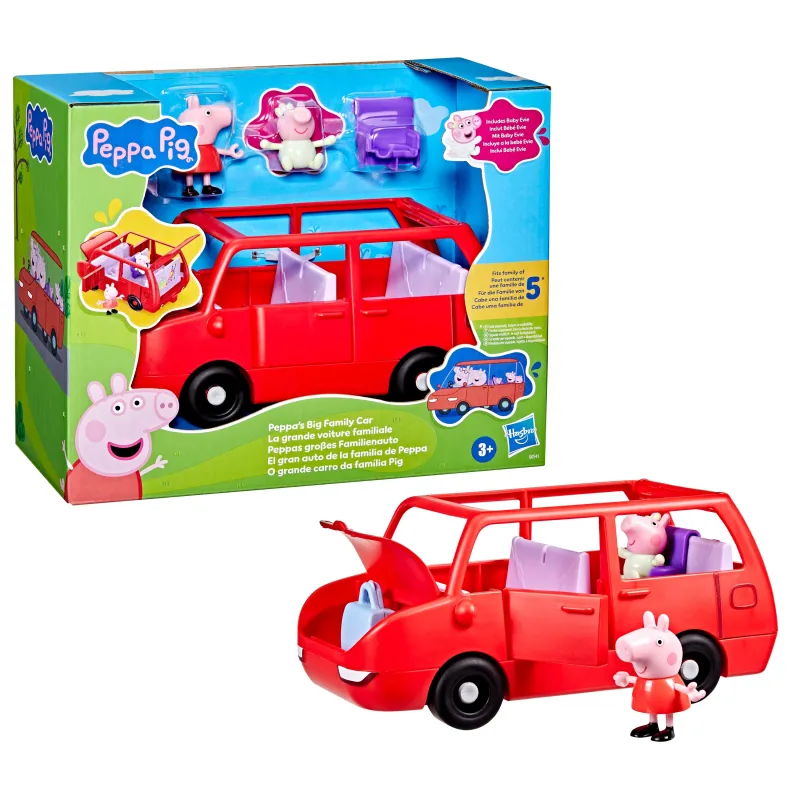 PEPPA PIG Didelis šeimos automobilis