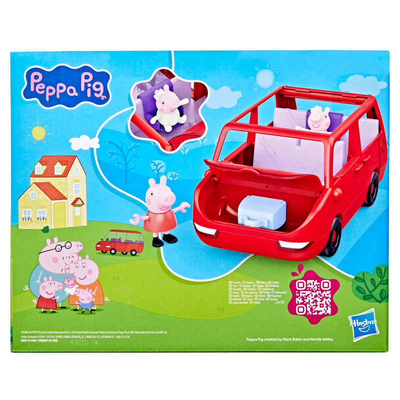 PEPPA PIG Rotaļu komplekts Ģimenes mašīna