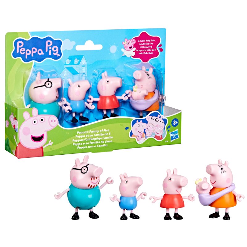 PEPPA PIG Rotaļu komplekts Ģimene