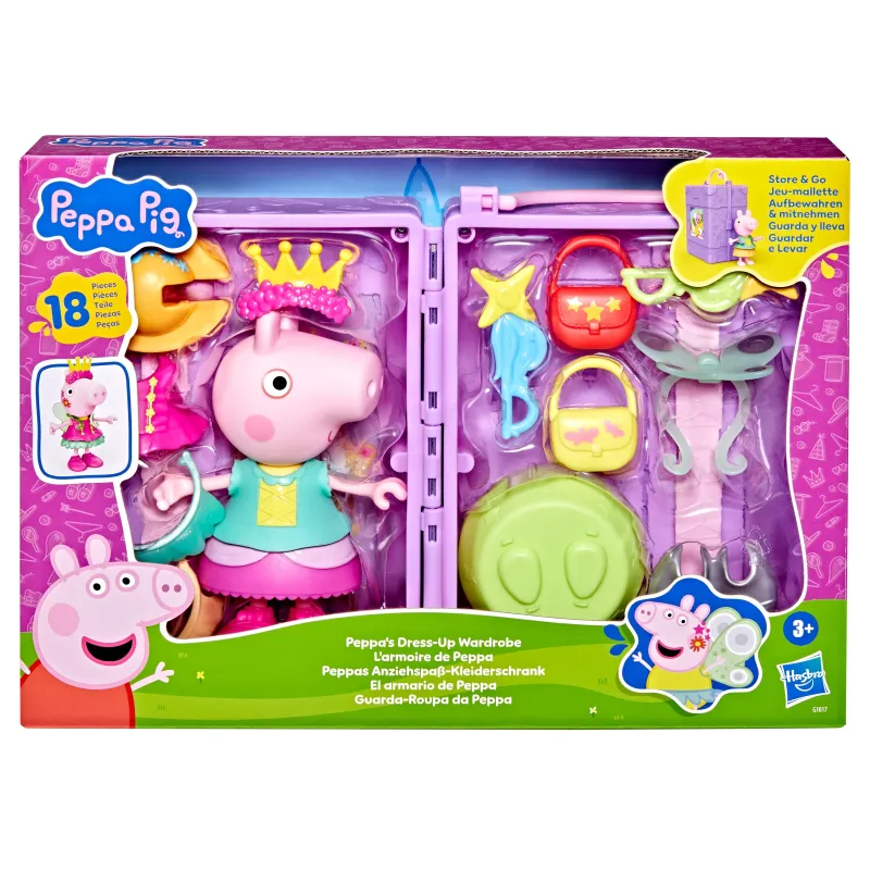 PEPPA PIG Rotaļu komplekts Garderobe