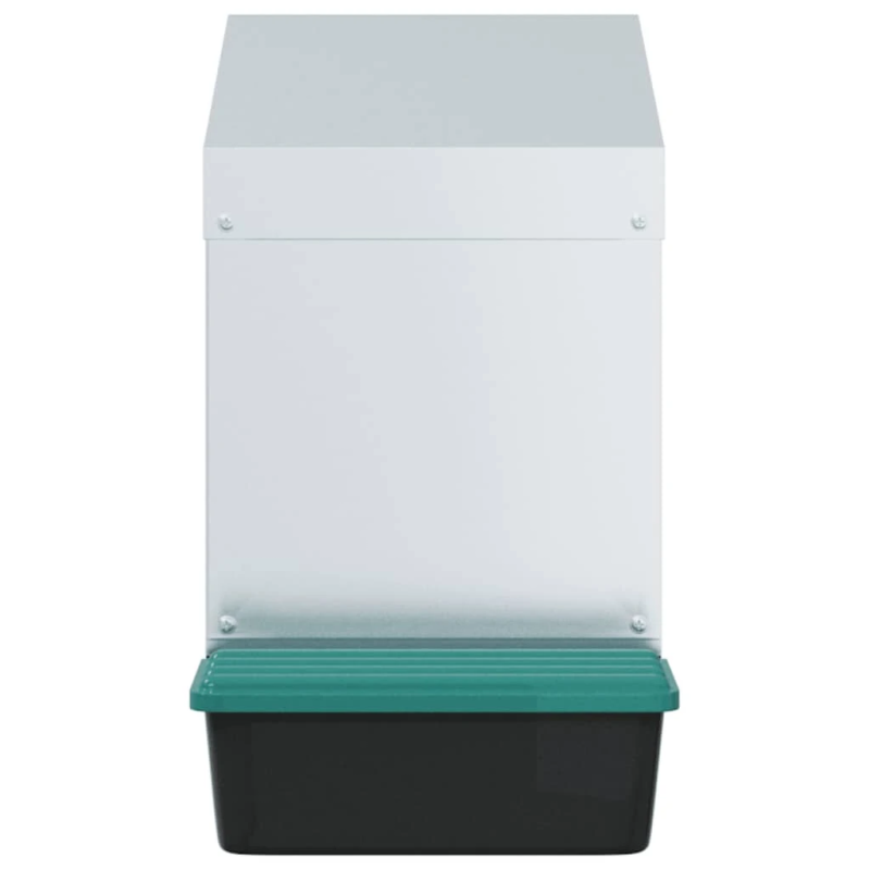 vidaXL vistu ligzdas kaste, 1 nodalījums, pie sienas stiprināma, cinkots tērauds