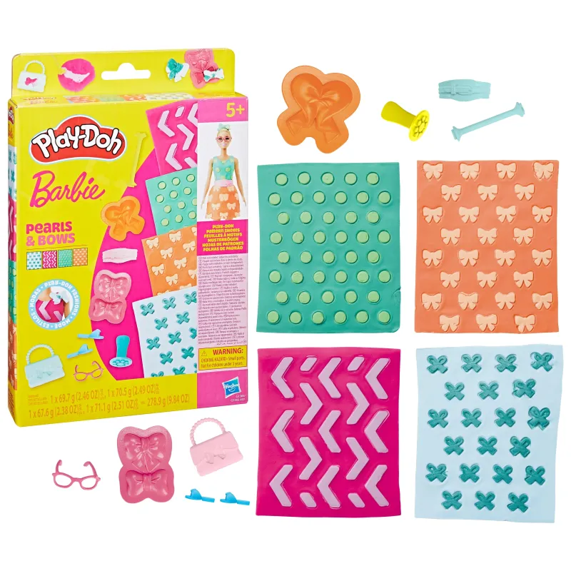 PLAY-DOH playset Barbie Designer Patterns Packs