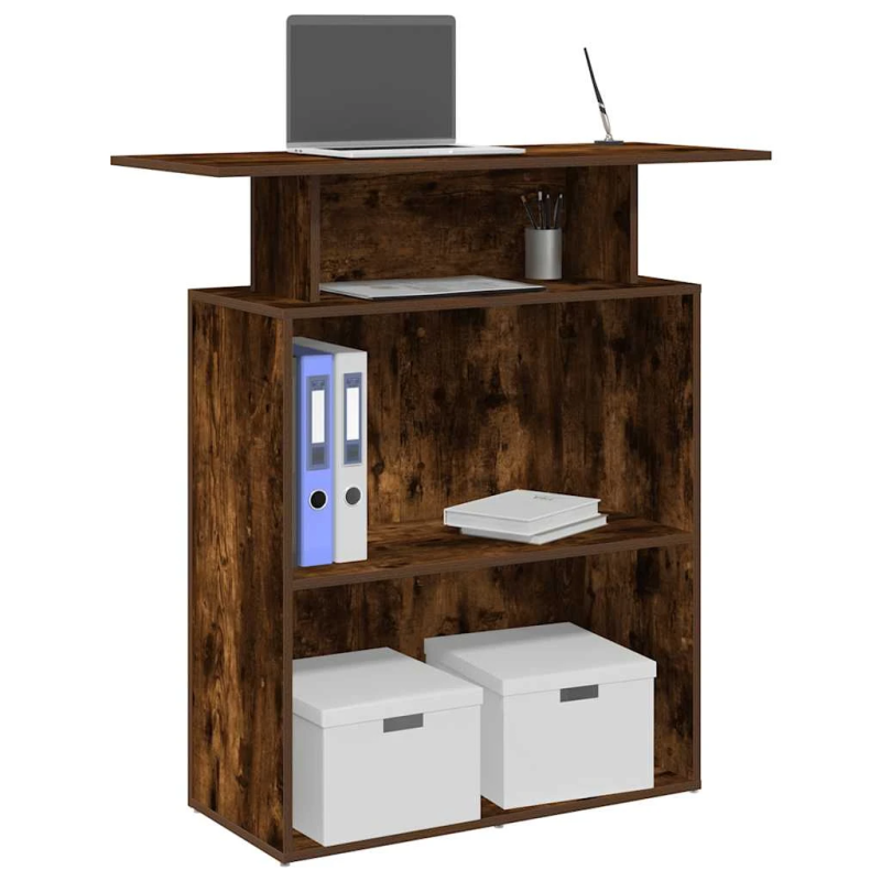 vidaXL reģistratūra, 100x40x104 cm, inženierijas koks