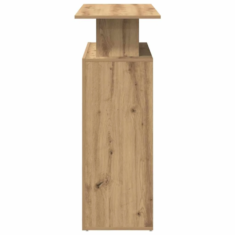 vidaXL reģistratūra, koka krāsa, 100x40x104 cm, inženierijas koks