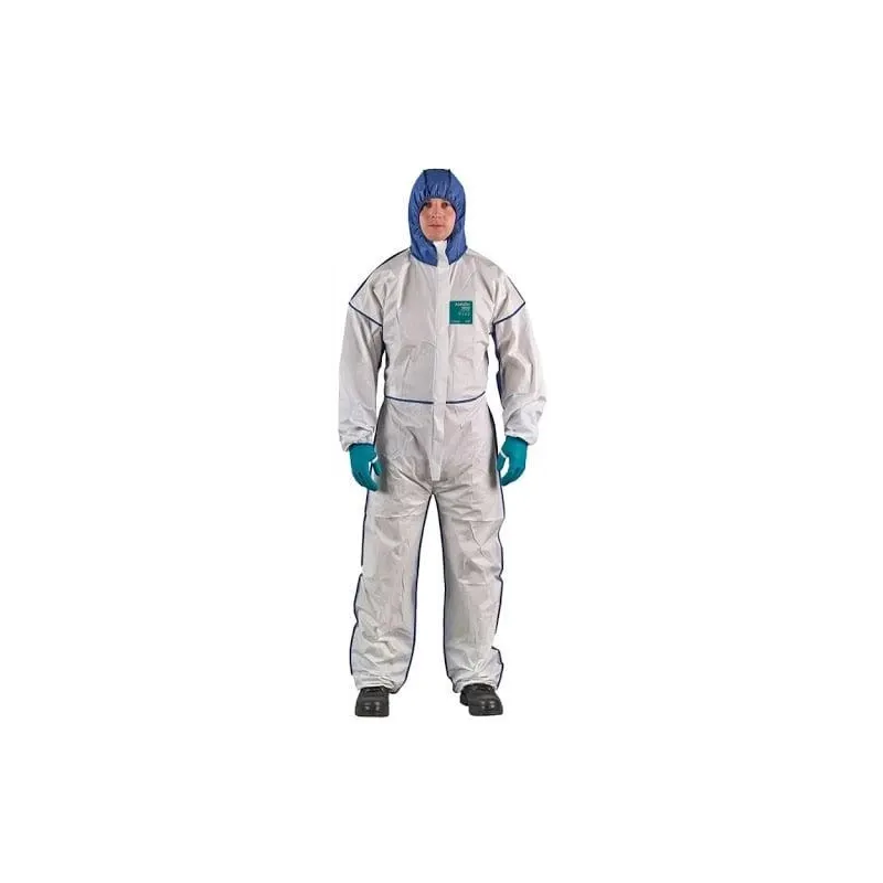 Aizsargtērps Ansell Alphatec 1800 Comfort ANWN18B-00195-04, zila krās.-balta krās., L izmērs