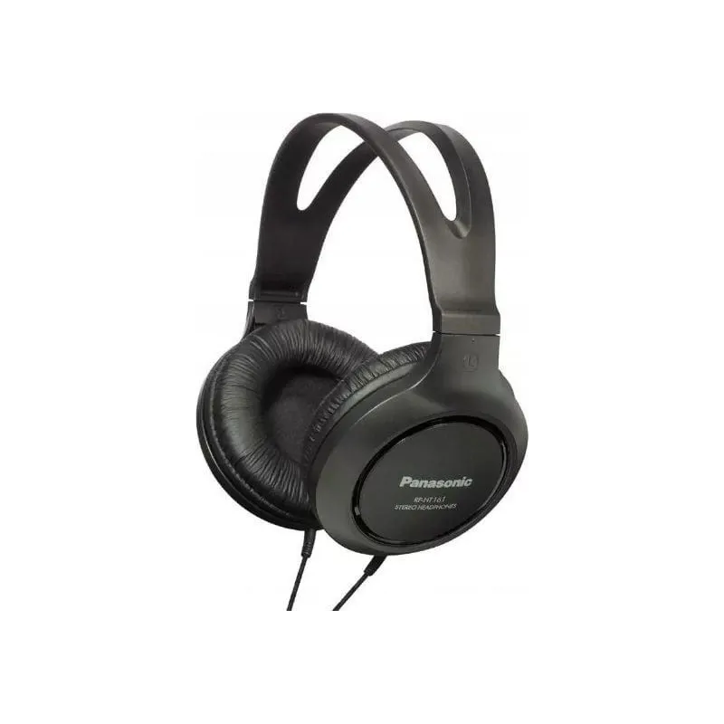Vadu austiņas Panasonic RP-HT161E-K, melna krās.